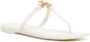 Tory Burch Roxane Jelly slippers met logo plakkaat Wit - Thumbnail 2