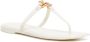 Tory Burch Roxane Jelly slippers met logoplakkaat Wit - Thumbnail 2