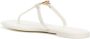 Tory Burch Roxane Jelly slippers met logo plakkaat Wit - Thumbnail 3