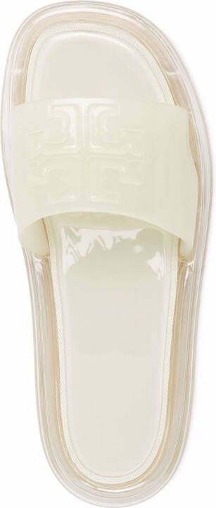 Tory Burch Bubble jelly slippers Wit