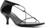 TOTEME Knot 55mm leren sandalen Zwart - Thumbnail 2