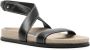 TOTEME The Chunky l leren sandalen Zwart - Thumbnail 2