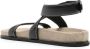 TOTEME The Chunky l leren sandalen Zwart - Thumbnail 3