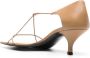 TOTEME The Strappy leren sandalen Beige - Thumbnail 3