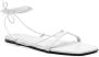 TOTEME The Croco Tie sandalen Wit - Thumbnail 2