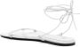TOTEME The Croco Tie sandalen Wit - Thumbnail 3