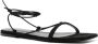 TOTEME Sandalen met striksluiting Zwart - Thumbnail 2