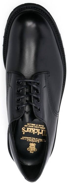 Tricker's Derby veterschoenen Zwart
