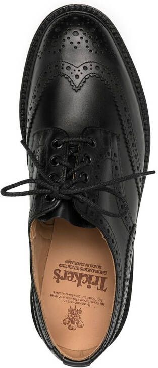 Tricker's Leren brogues Zwart