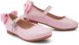 Tulleen Ballerina's met strikdetail Roze - Thumbnail 3