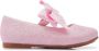 Tulleen Ballerina's met strikdetail Roze - Thumbnail 2