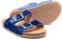 Two Con Me By Pépé Fluwelen sandalen Blauw - Thumbnail 2