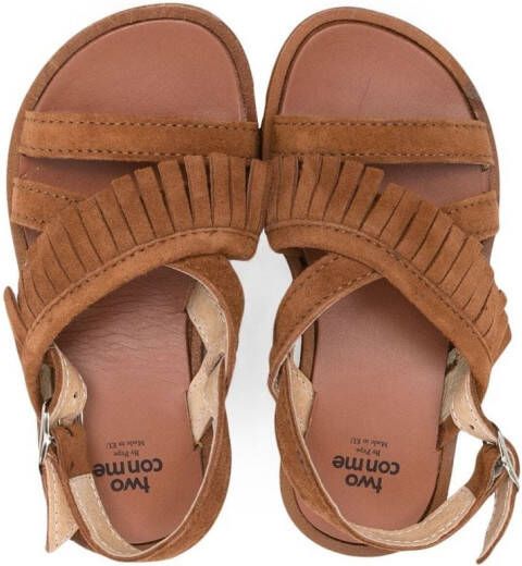 Two Con Me By Pépé Sandalen met open neus Bruin