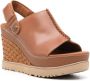UGG Abbot 100 espadrilles met sleehak Bruin - Thumbnail 2