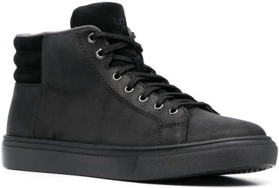 UGG Baysider high-top sneakers Zwart