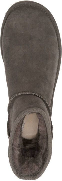 UGG Classic Mini II lammy enkellaarzen Grijs