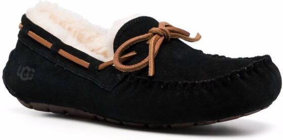 UGG Dakota suède slippers Zwart