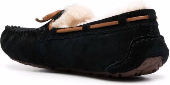 UGG Dakota suède slippers Zwart
