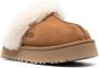 UGG Disquette suède slippers Beige - Thumbnail 4