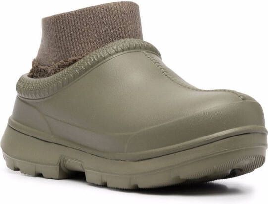 UGG Enkellaarzen met sokstijl Groen