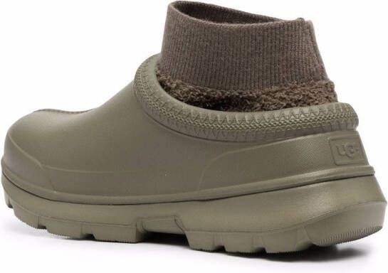 UGG Enkellaarzen met sokstijl Groen