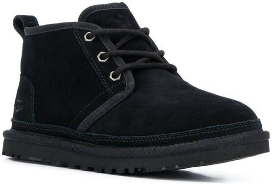 UGG Enkellaarzen met veters Zwart