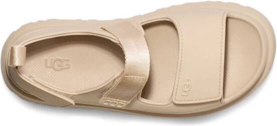 UGG Golden Glow sandalen met plateauzool Beige