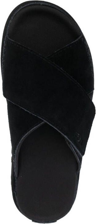 UGG Goldenstar Cross slippers Zwart