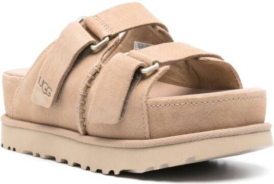 UGG Goldenstar Hi suède slippers Beige