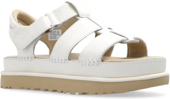 UGG Goldenstar Strap sandalen met plateauzool Wit