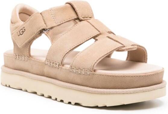 UGG Goldenstar suède klompen Beige