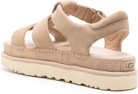 UGG Goldenstar suède klompen Beige