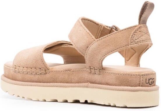 UGG Goldenstar sandalen met klittenband Beige