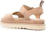 UGG Goldenstar sandalen met klittenband Beige - Thumbnail 3