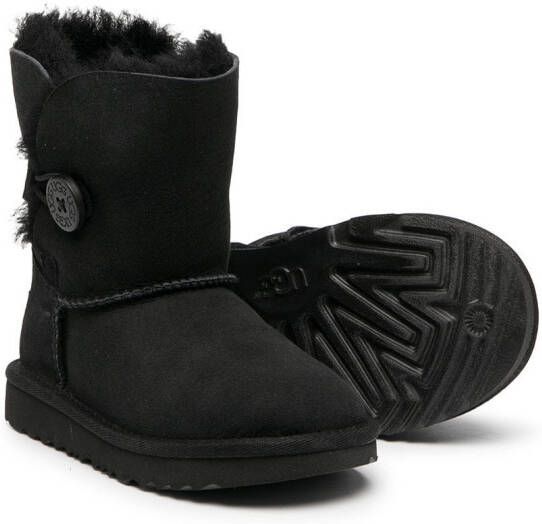 UGG Kids Bailey II laarzen met knoop Zwart - Schoenen.nl