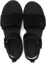 UGG Kids Suède slingback sandalen Zwart - Thumbnail 3