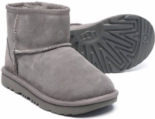 UGG Kids Classic II enkellaarzen Grijs