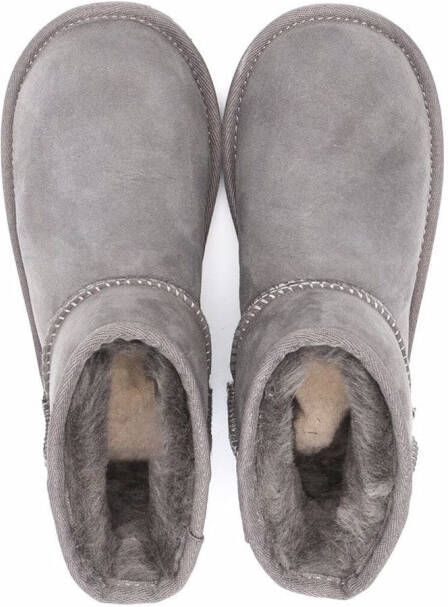 UGG Kids Classic II enkellaarzen Grijs