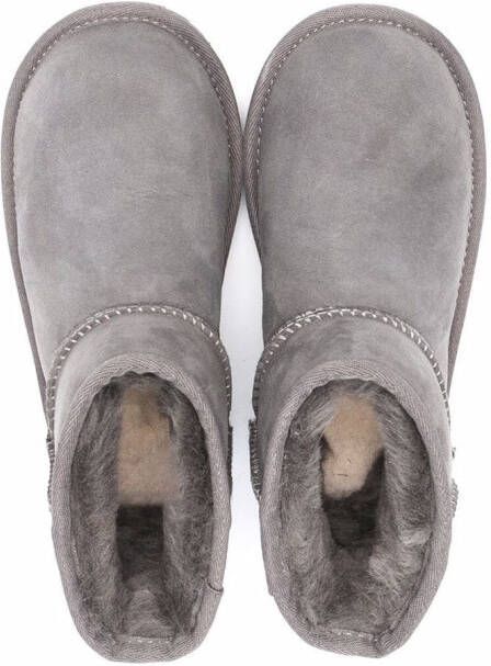 UGG Kids Classic II enkellaarzen Grijs