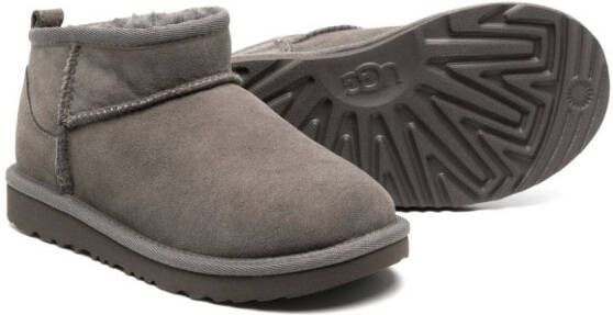 UGG Kids Classic Ultra Mini laarzen Grijs