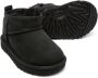 UGG Kids Classic Ultra Mini suède laarzen Zwart - Thumbnail 2