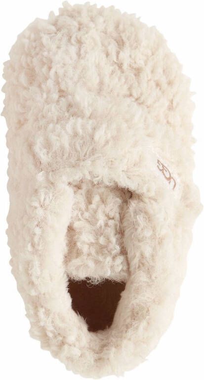 UGG Kids Enkellaarzen met klittenband en textuur Wit