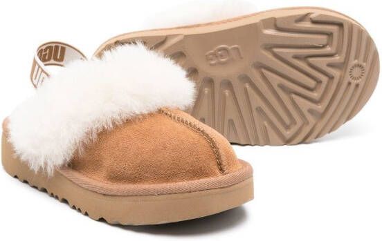 UGG Kids Funkette slingback slippers Bruin