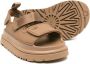 UGG Kids GoldenGlow sandalen met klittenband Bruin - Thumbnail 2