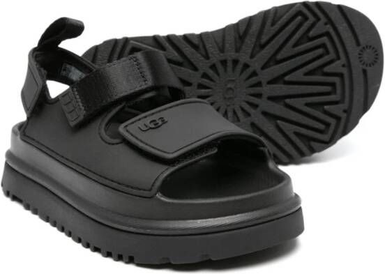 UGG Kids GoldenGlow sandalen met klittenband Zwart