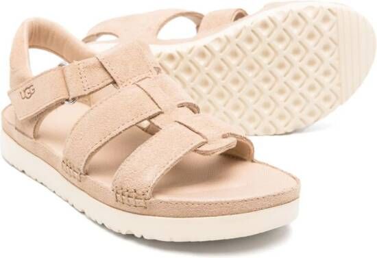 UGG Kids Goldenstar suède klompen Beige