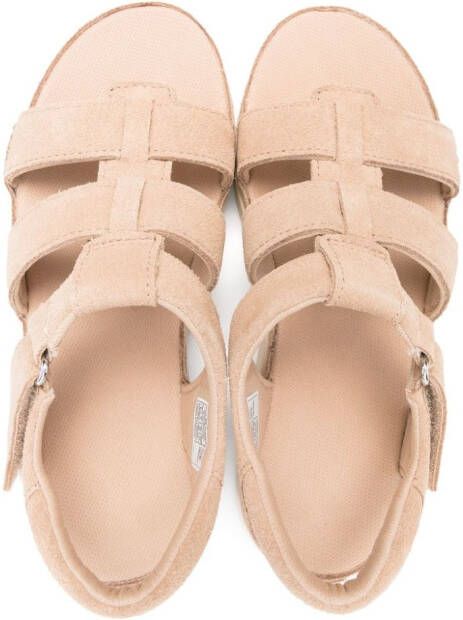 UGG Kids Goldenstar suède klompen Beige