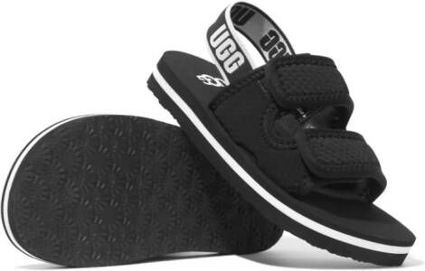 UGG Kids Lennon slingback sandalen Zwart