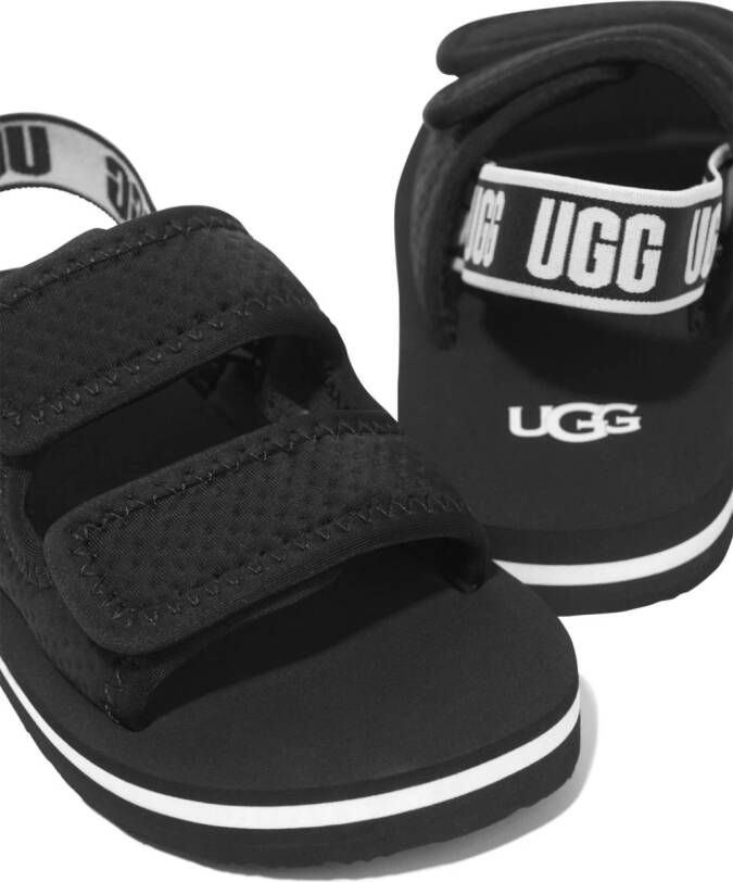 UGG Kids Lennon slingback sandalen Zwart