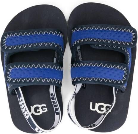 UGG Kids Lennon slingback sandalen Blauw